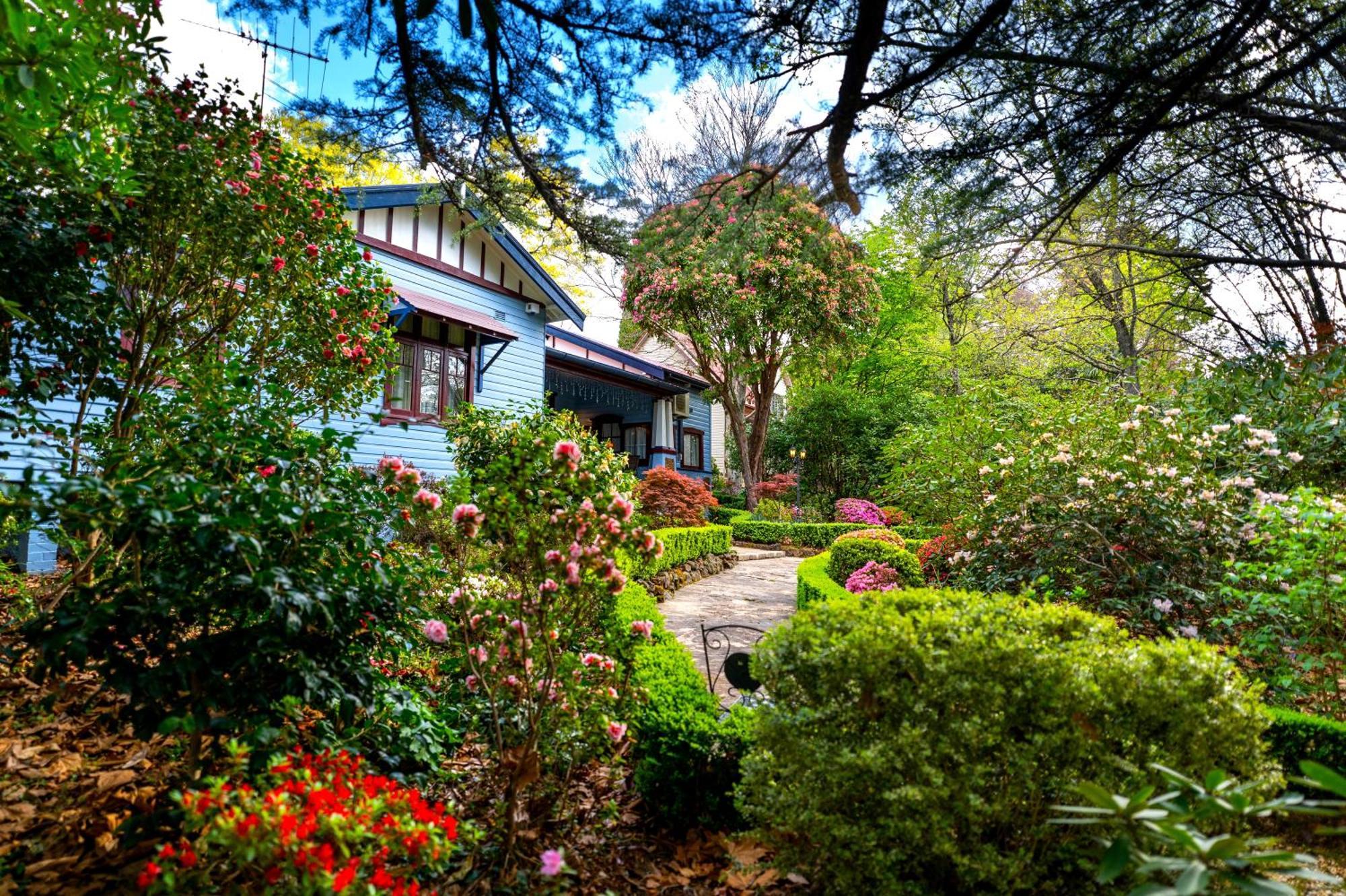 Kubba Roonga Guesthouse - Boutique Luxury Spa Retreat & Gardens - Blue Mountains Blackheath Luaran gambar
